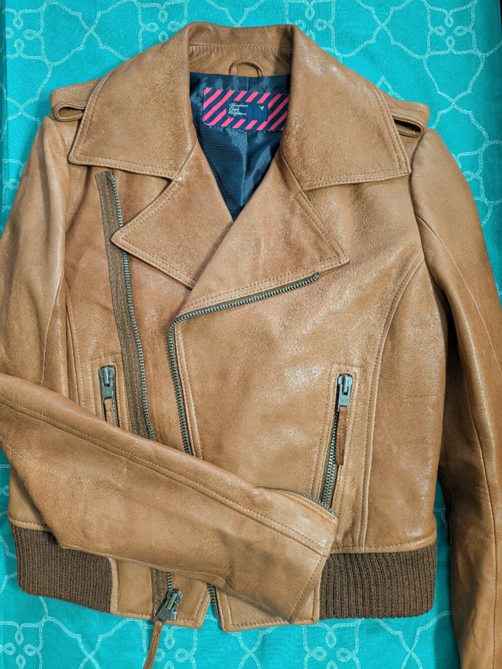 Genuine Leather Biker Jacket